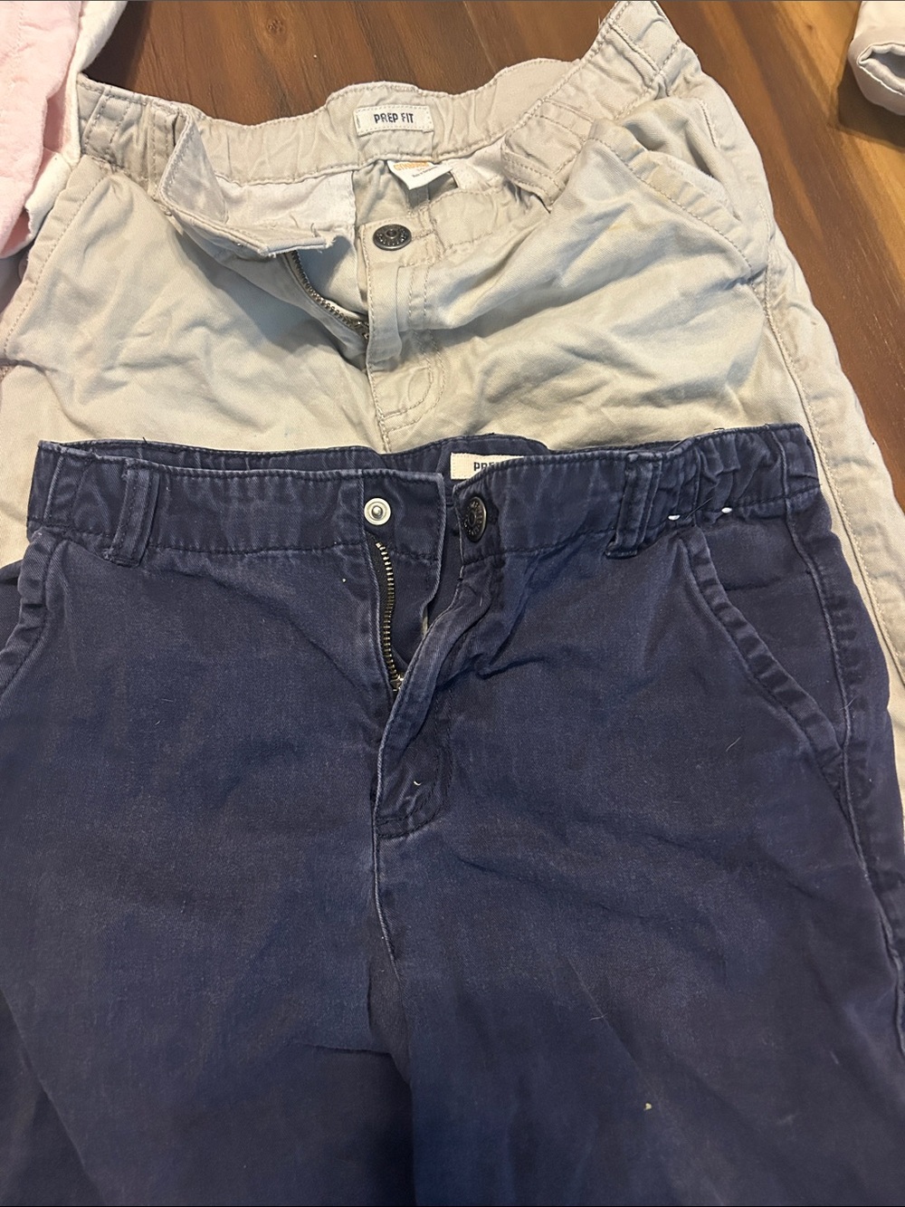 Gymboree Boys’ Shorts in Navy and Light Tan